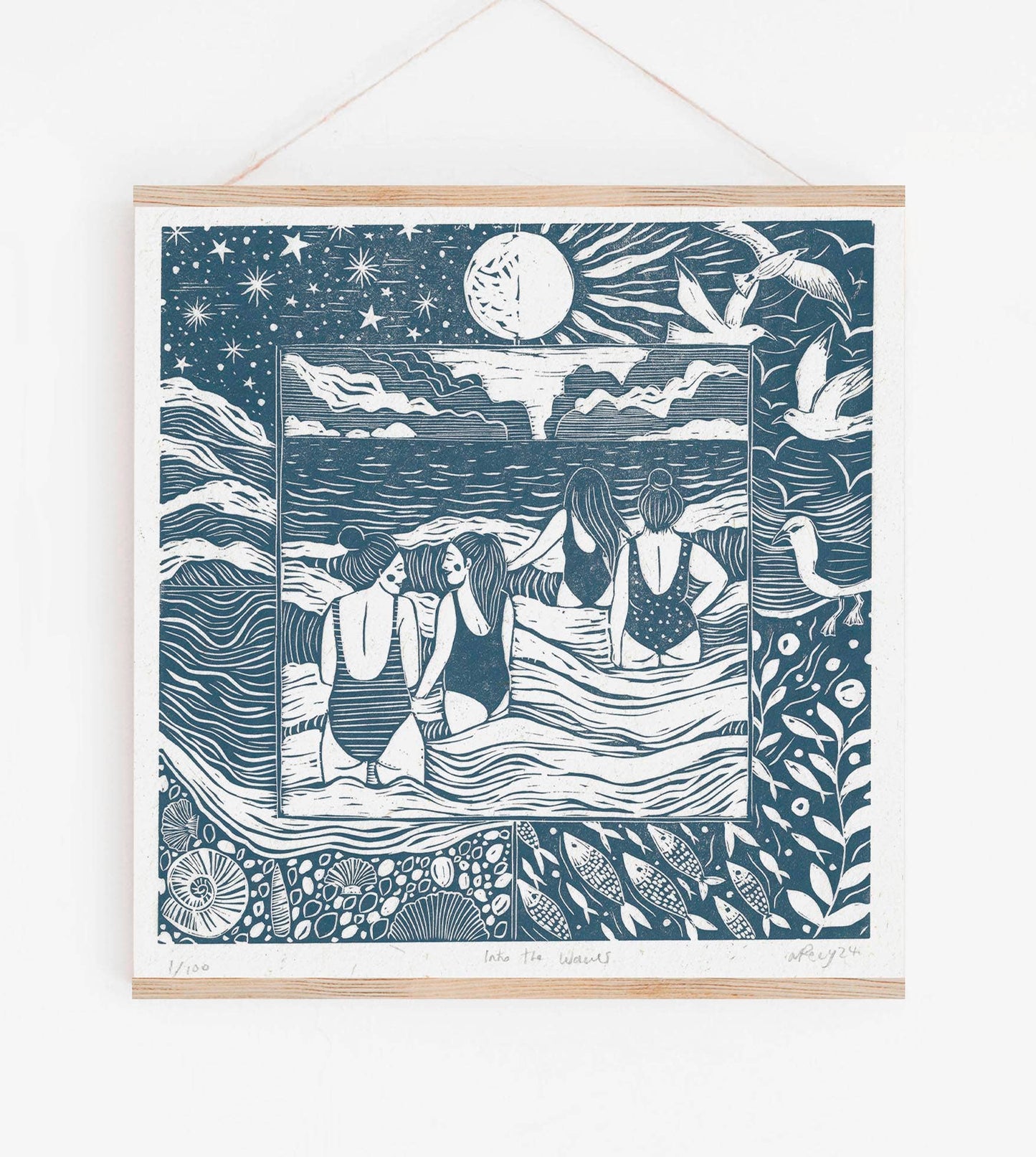 Into the Waves Card