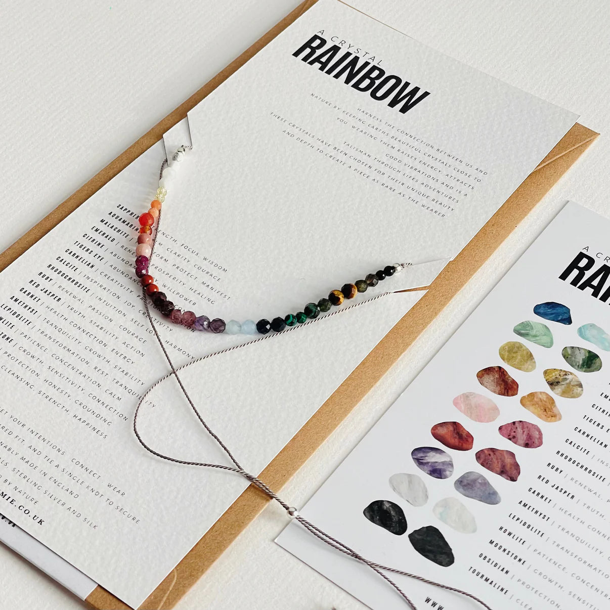 'Rainbow' Crystal Necklace