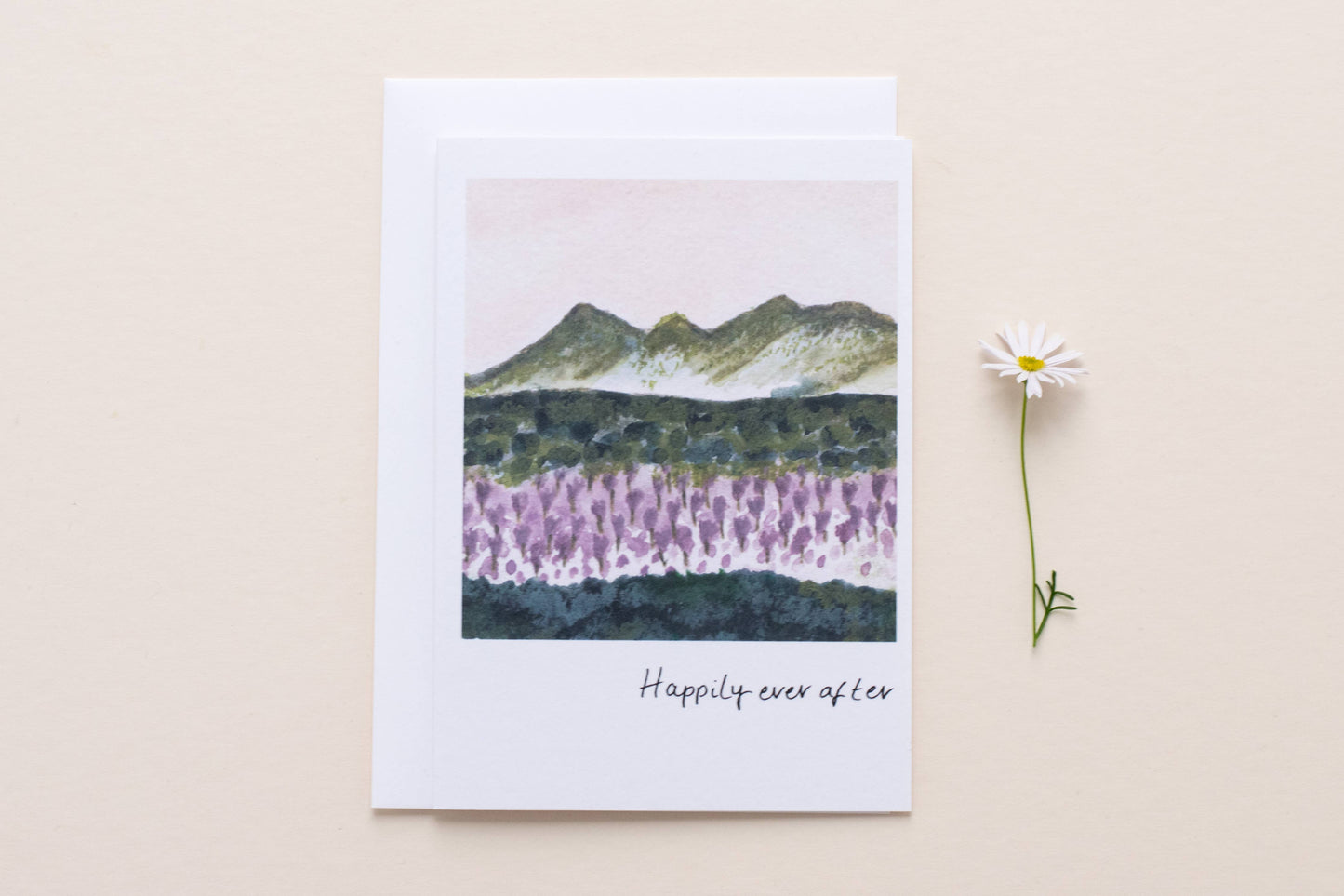 'Happily Ever After' Wedding Card