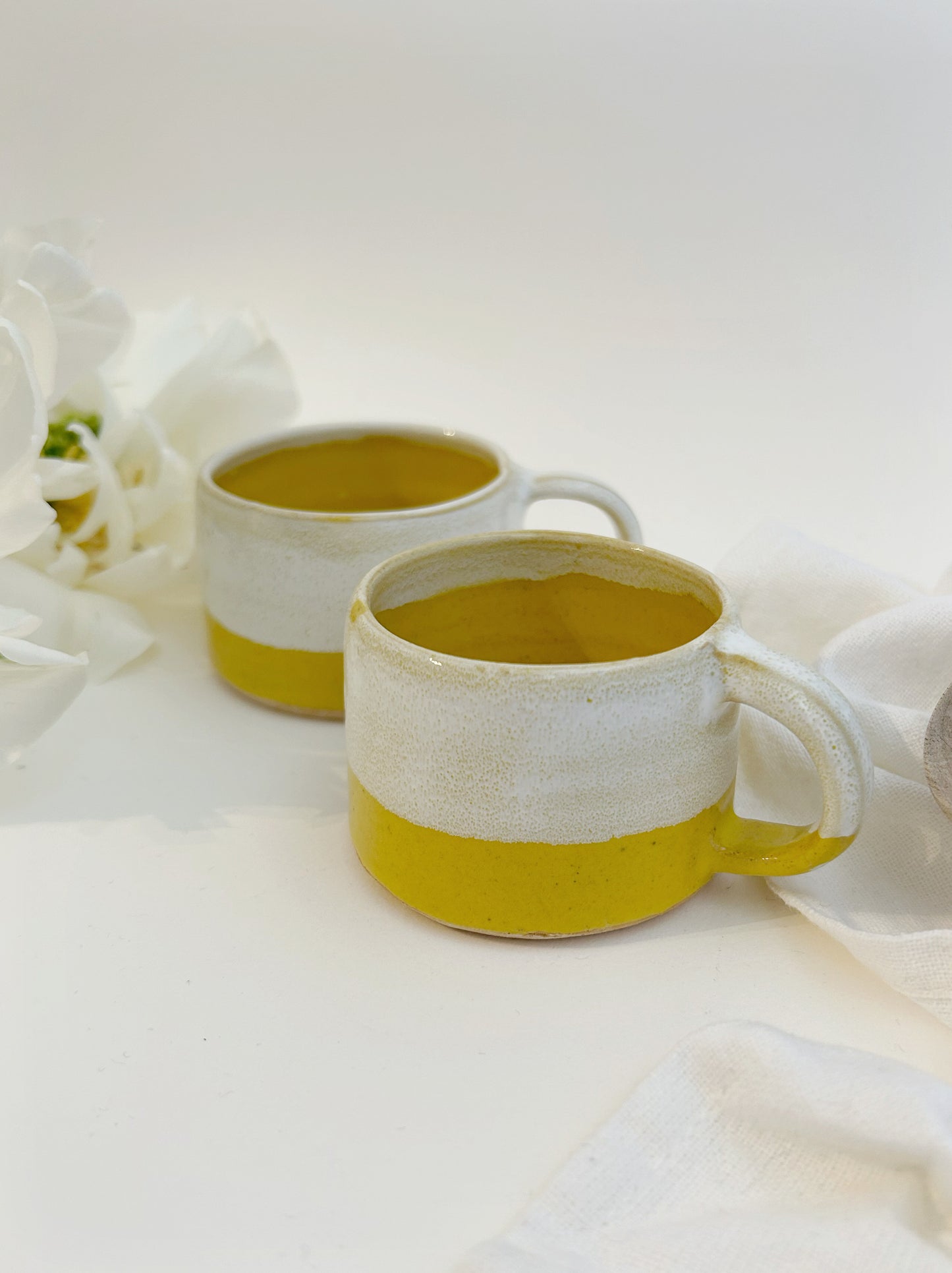 Yellow Espresso Cup