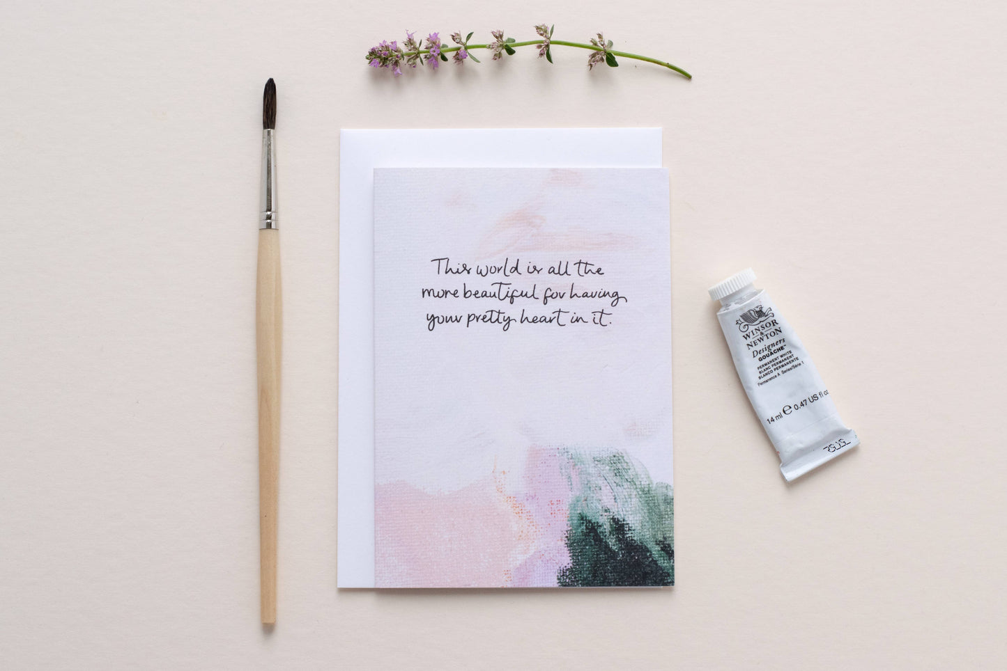 'The World Is All The More Beautiful' Card