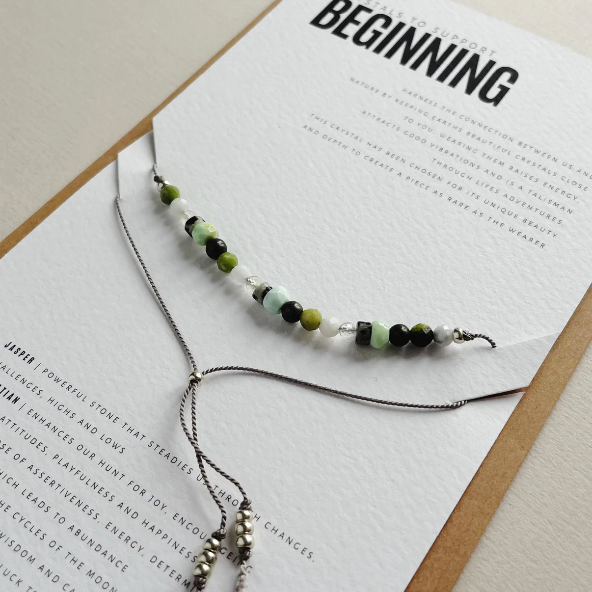 'Beginning' Crystal Bracelet