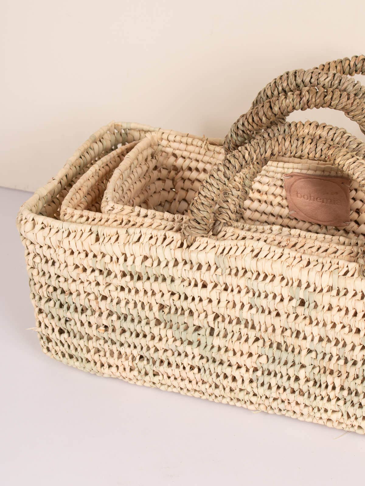 Open Weave Storage Baskets
