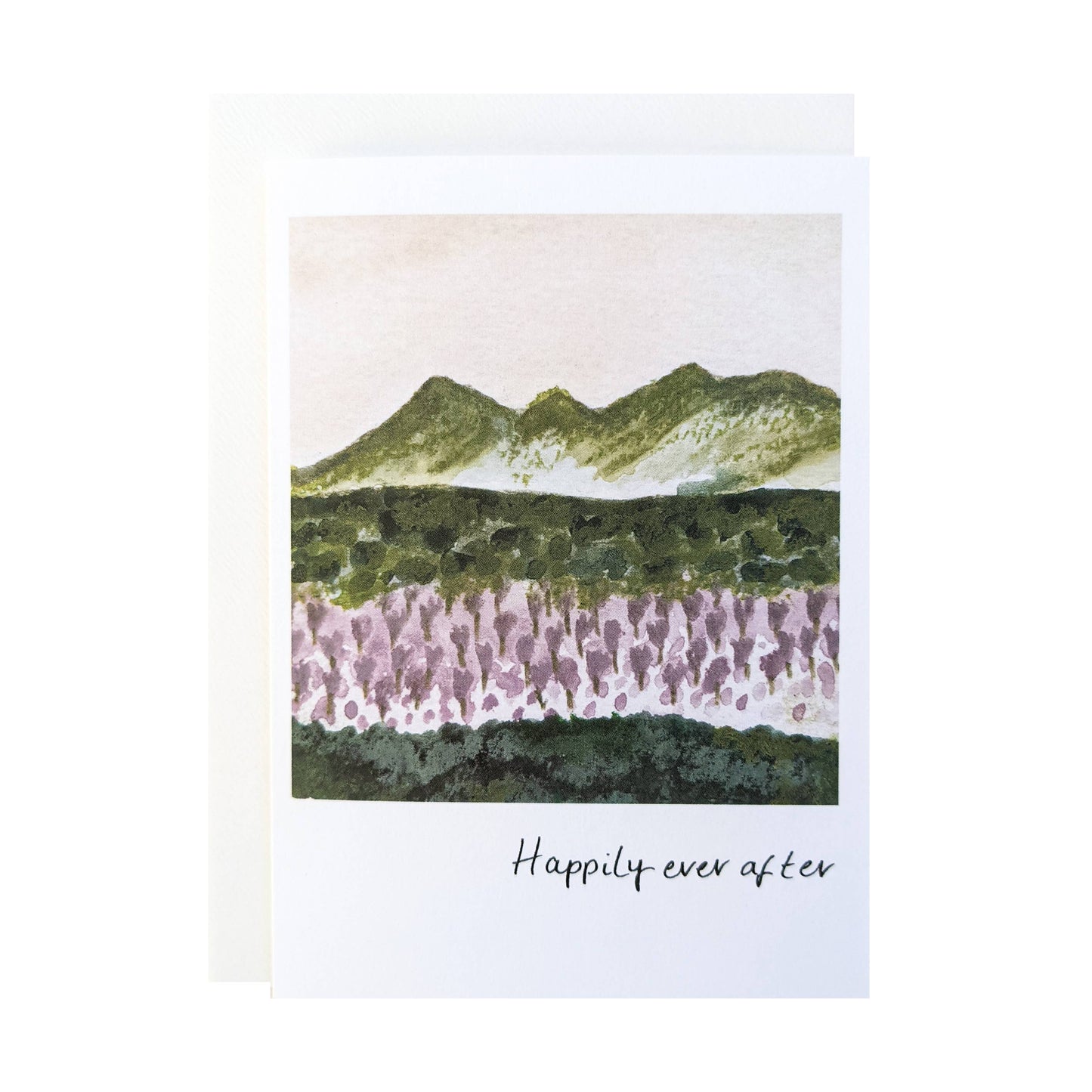 'Happily Ever After' Wedding Card