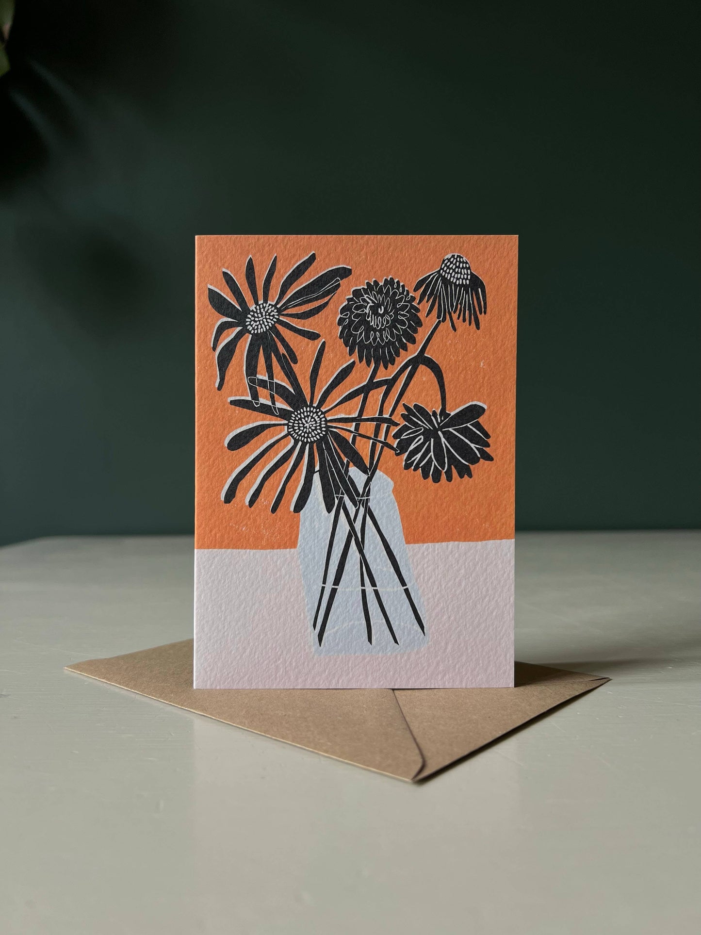 Autumn Flowers Greeting Card