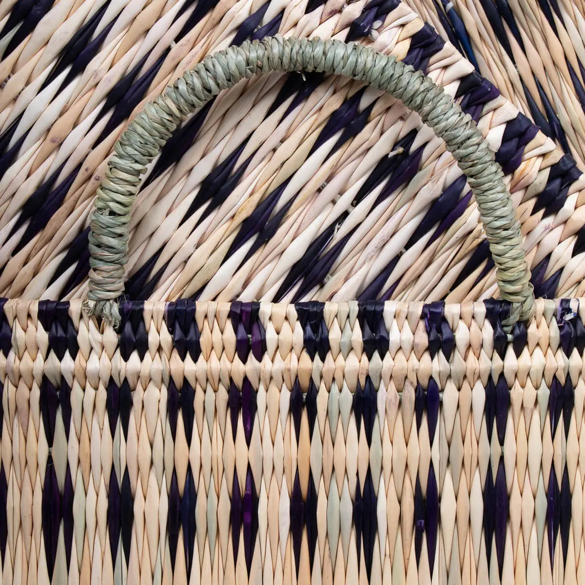 Indigo Reed Basket