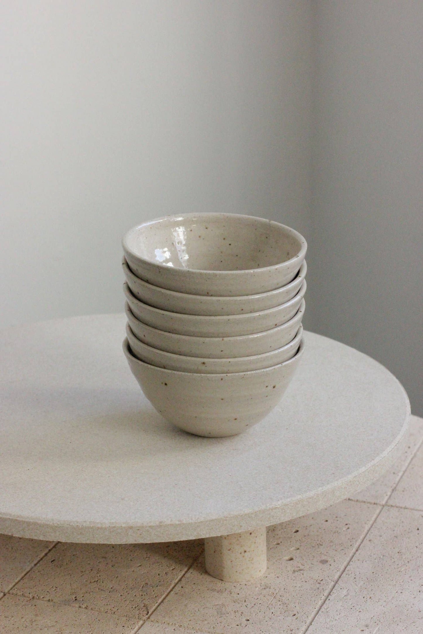 Speckled Stoneware Cereal Bowl