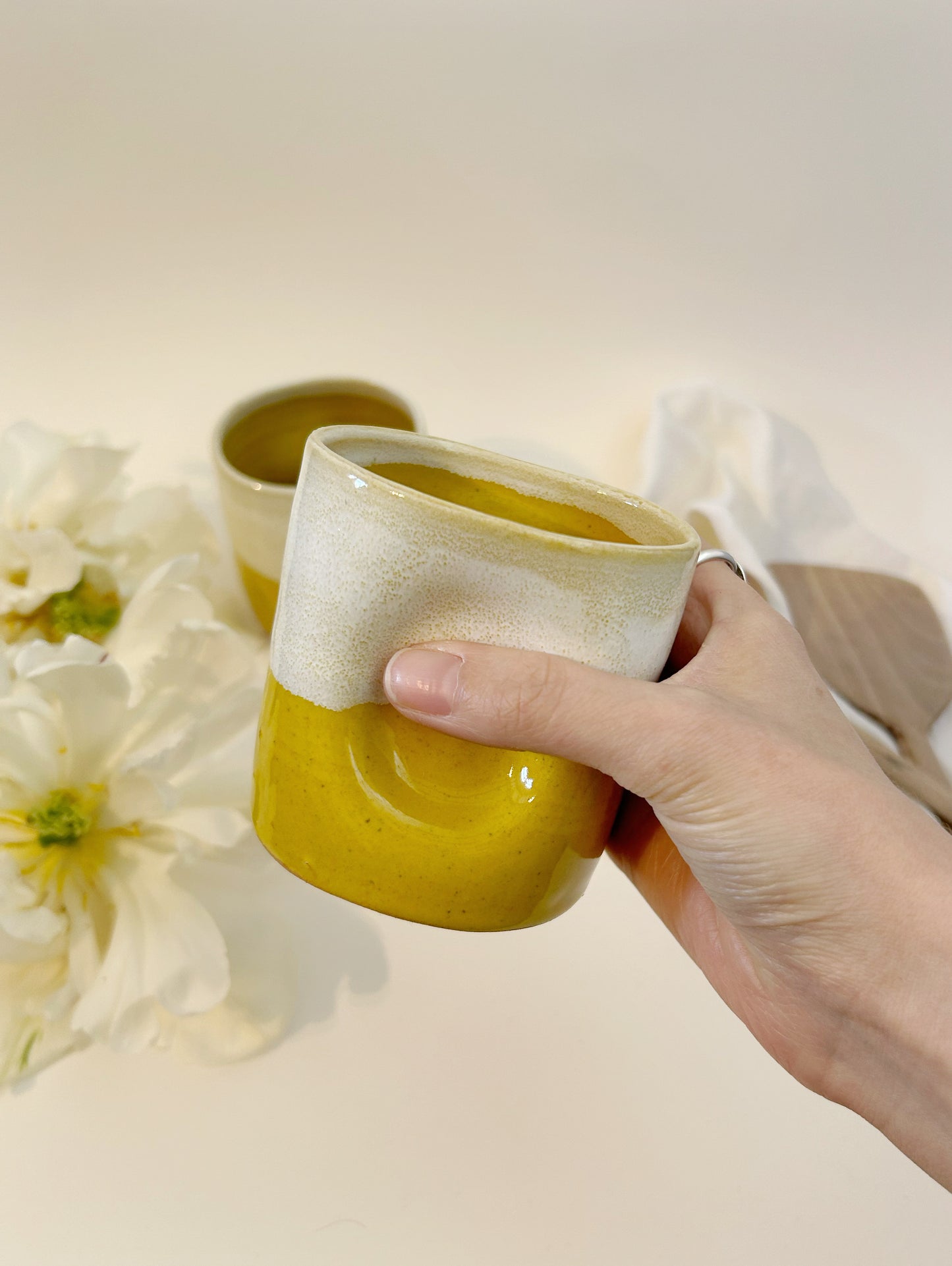 Ceramic Pinch Cup