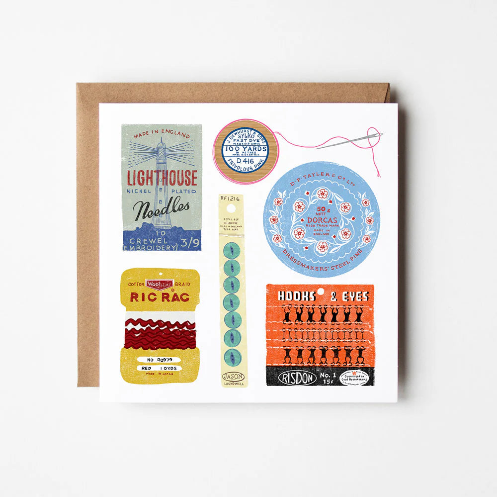 Sewing Collection Card