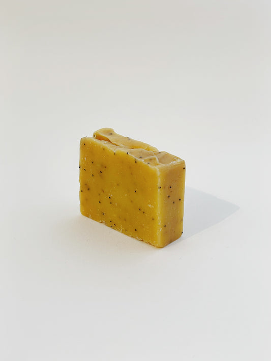 Lemongrass, Turmeric and Poppy Seed Soap