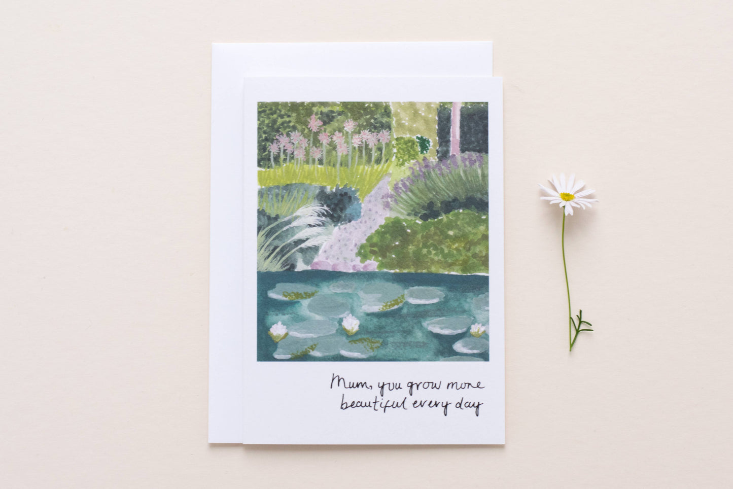'Mum, You Grow More Beautiful' Card
