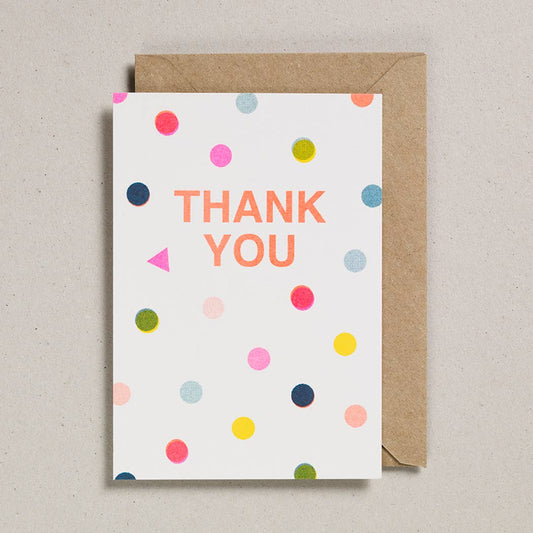 Thank You Risograph Card