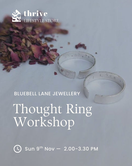 Thought Ring Workshop - Sunday 9th November 14.00 - 15.30