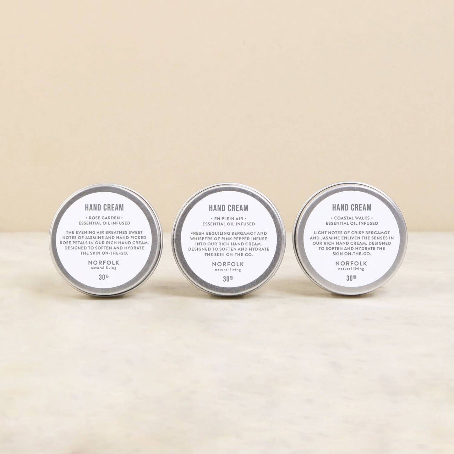 Hand Care Trio - Coastal Walks, Rose Garden, En Plein Air