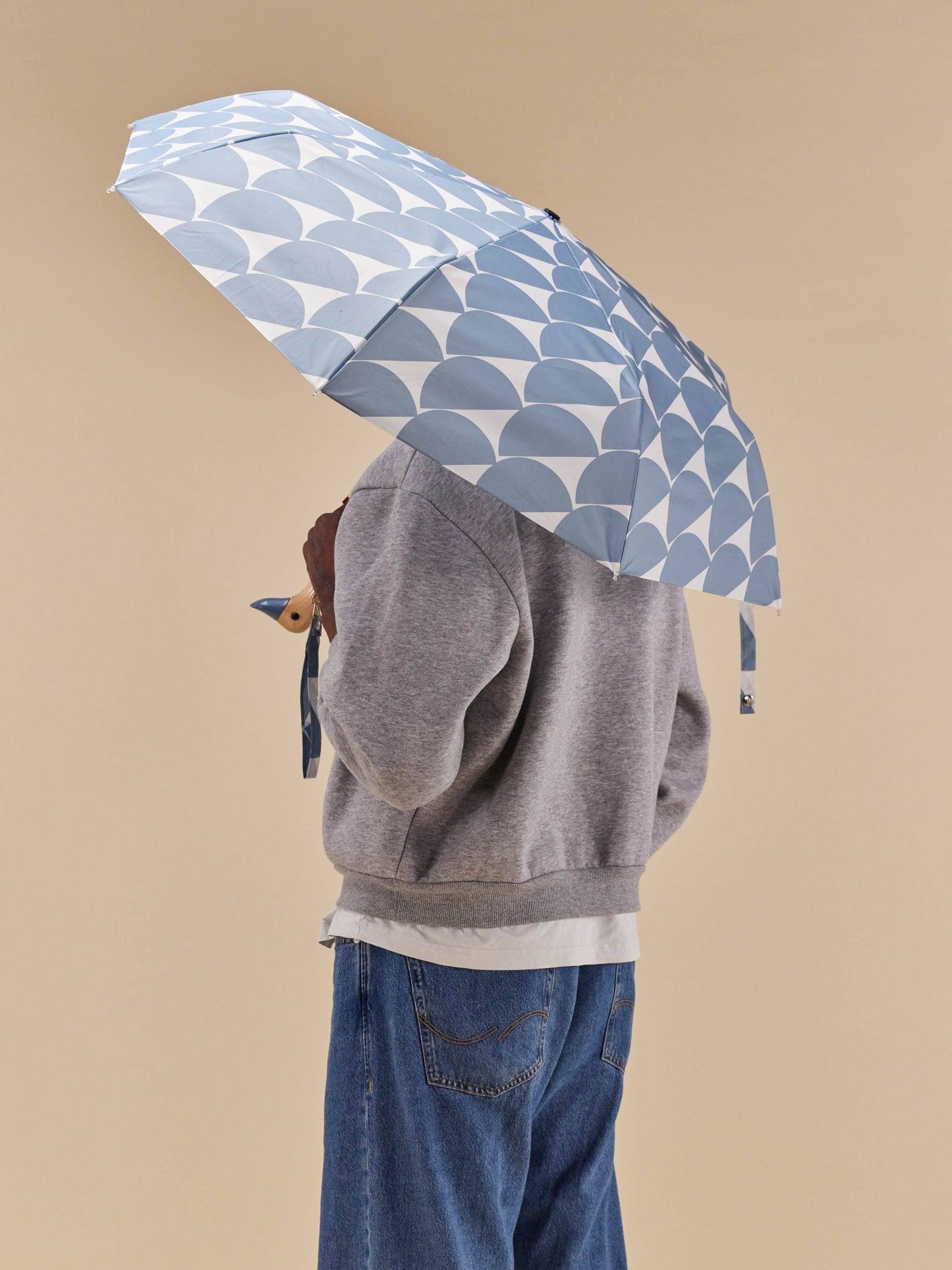 Denim Moon Compact Eco-Friendly Duckhead Umbrella