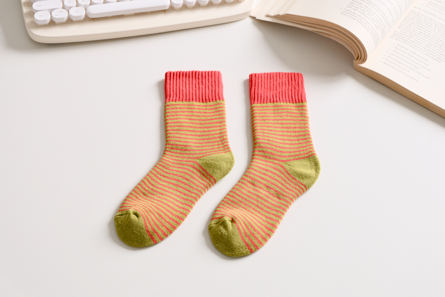Striped Cotton Socks