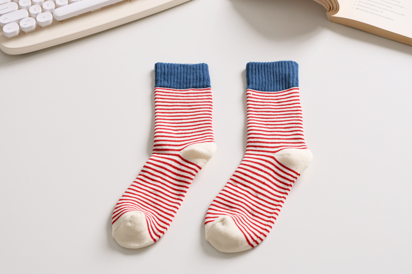 Striped Cotton Socks