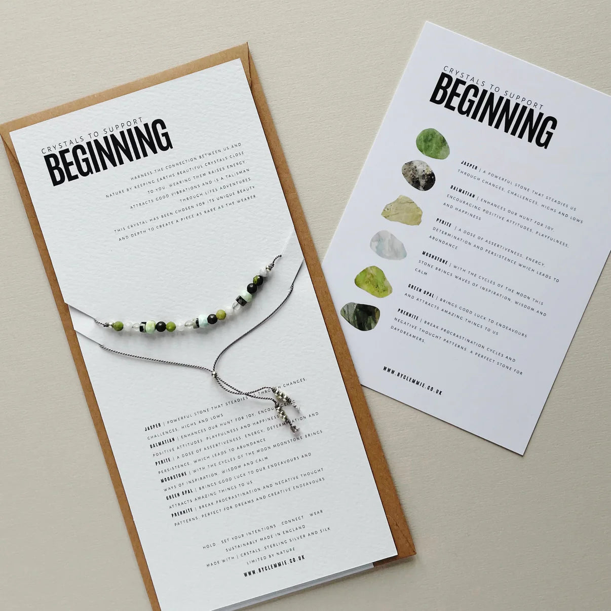 'Beginning' Crystal Bracelet