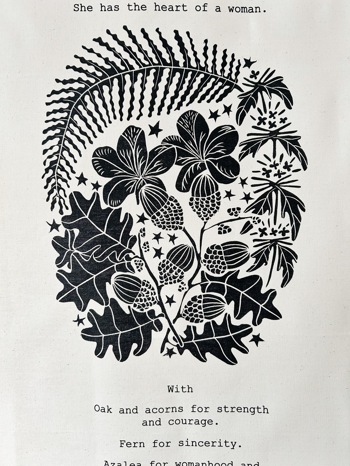 ‘La Femme Forte’ Tea Towel