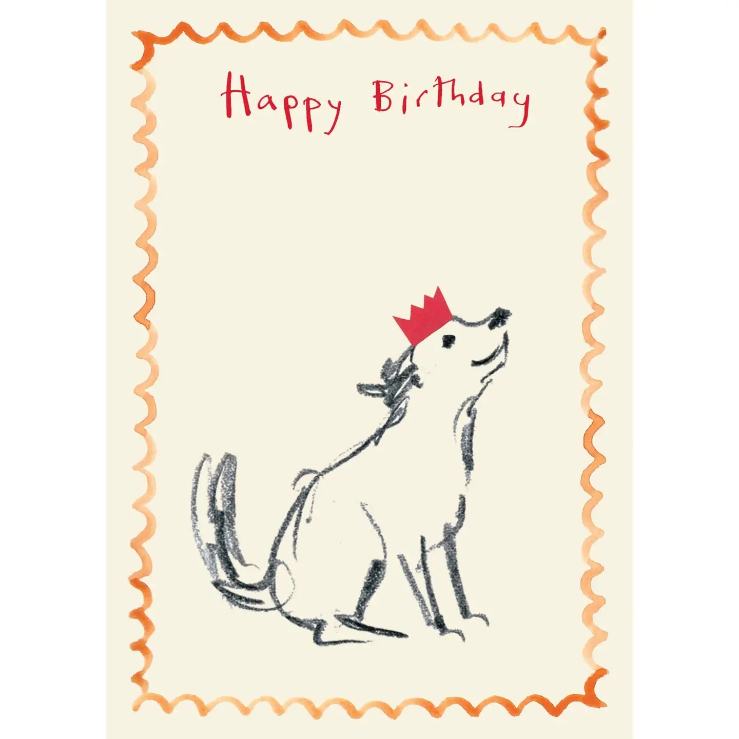 Happy Birthday Dog Card