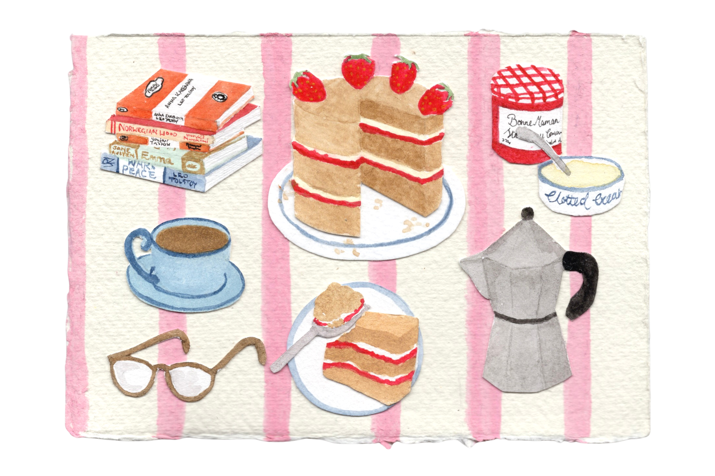 High Tea Greetings Card