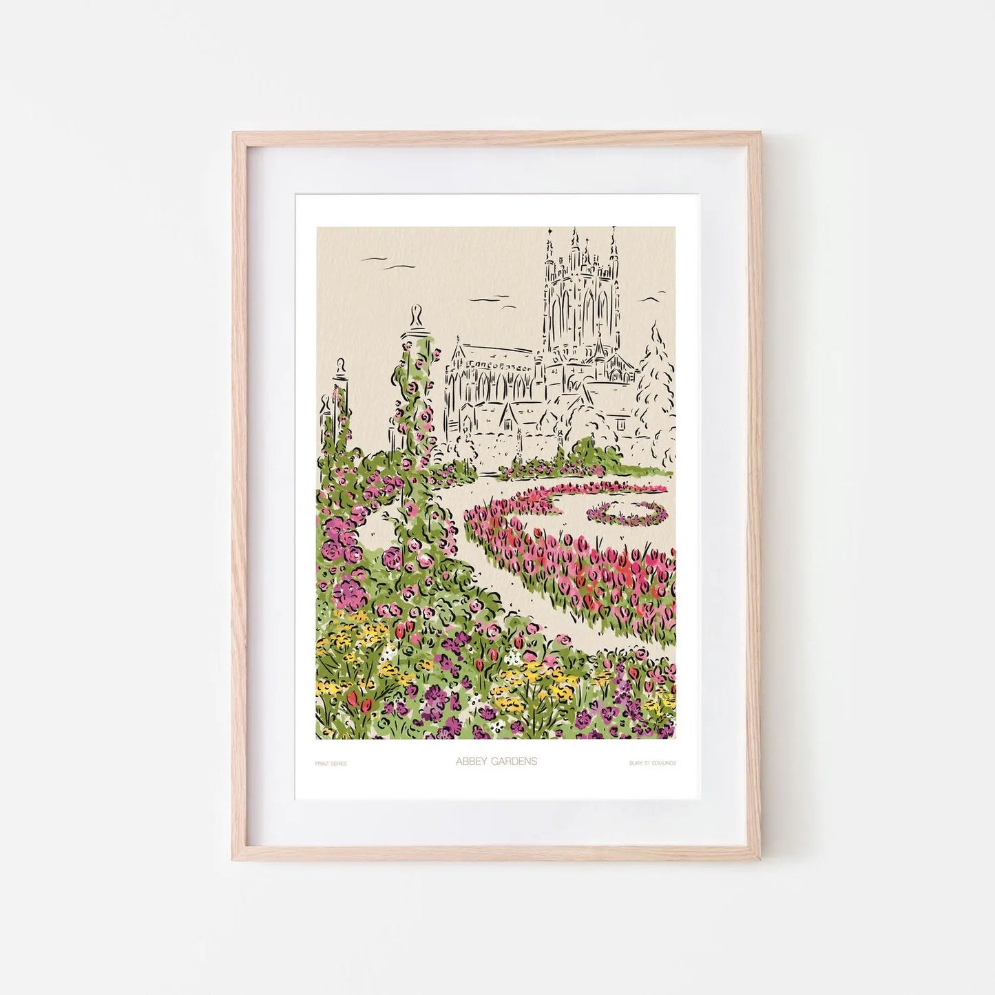 Abbey Gardens Print