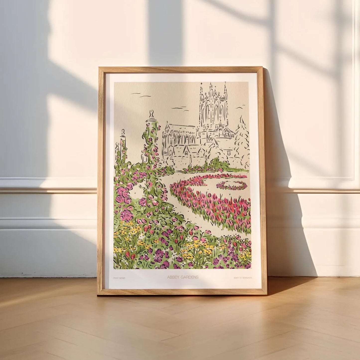 Abbey Gardens Print