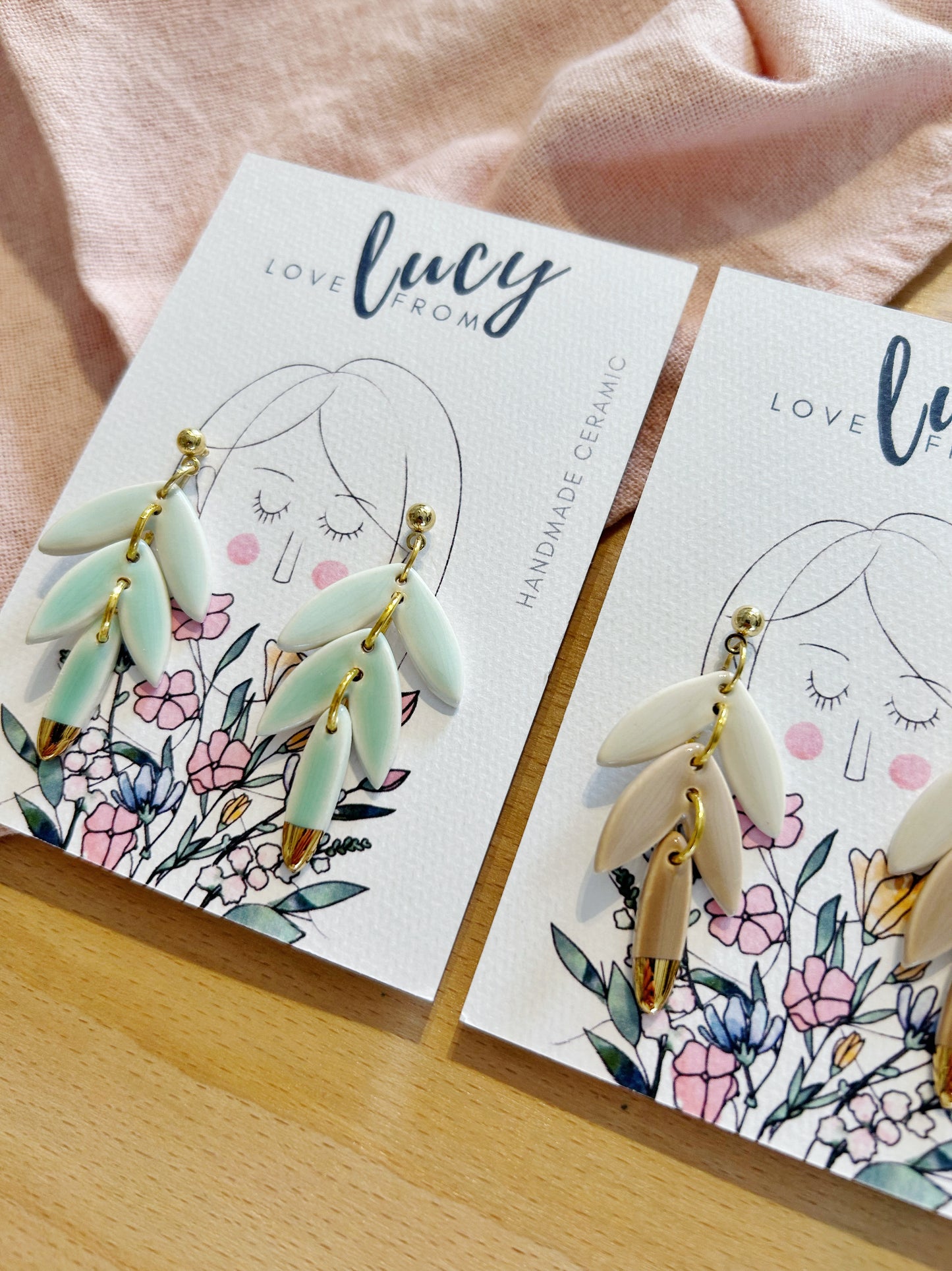 Petal Dangle Earrings