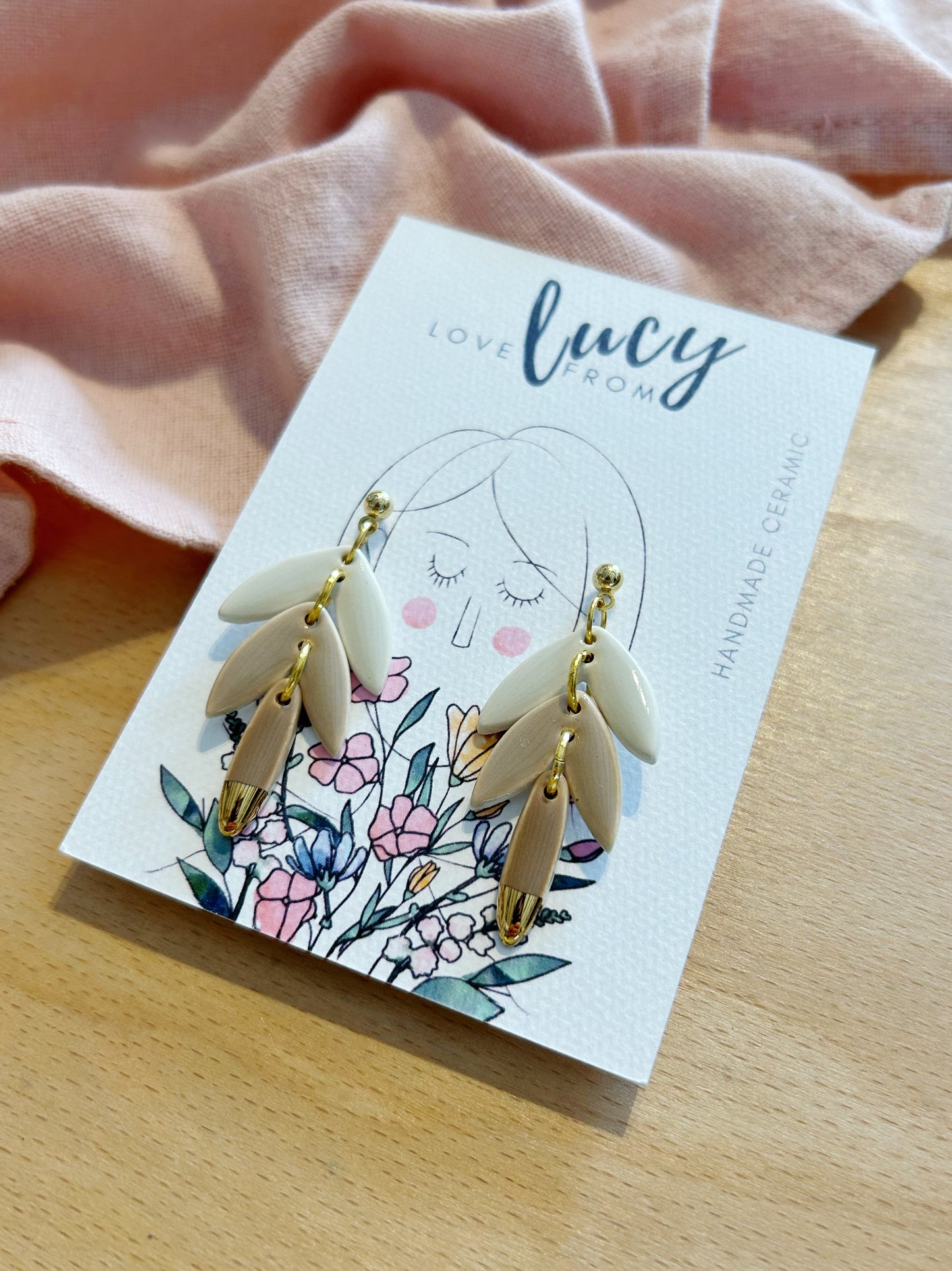 Petal Dangle Earrings