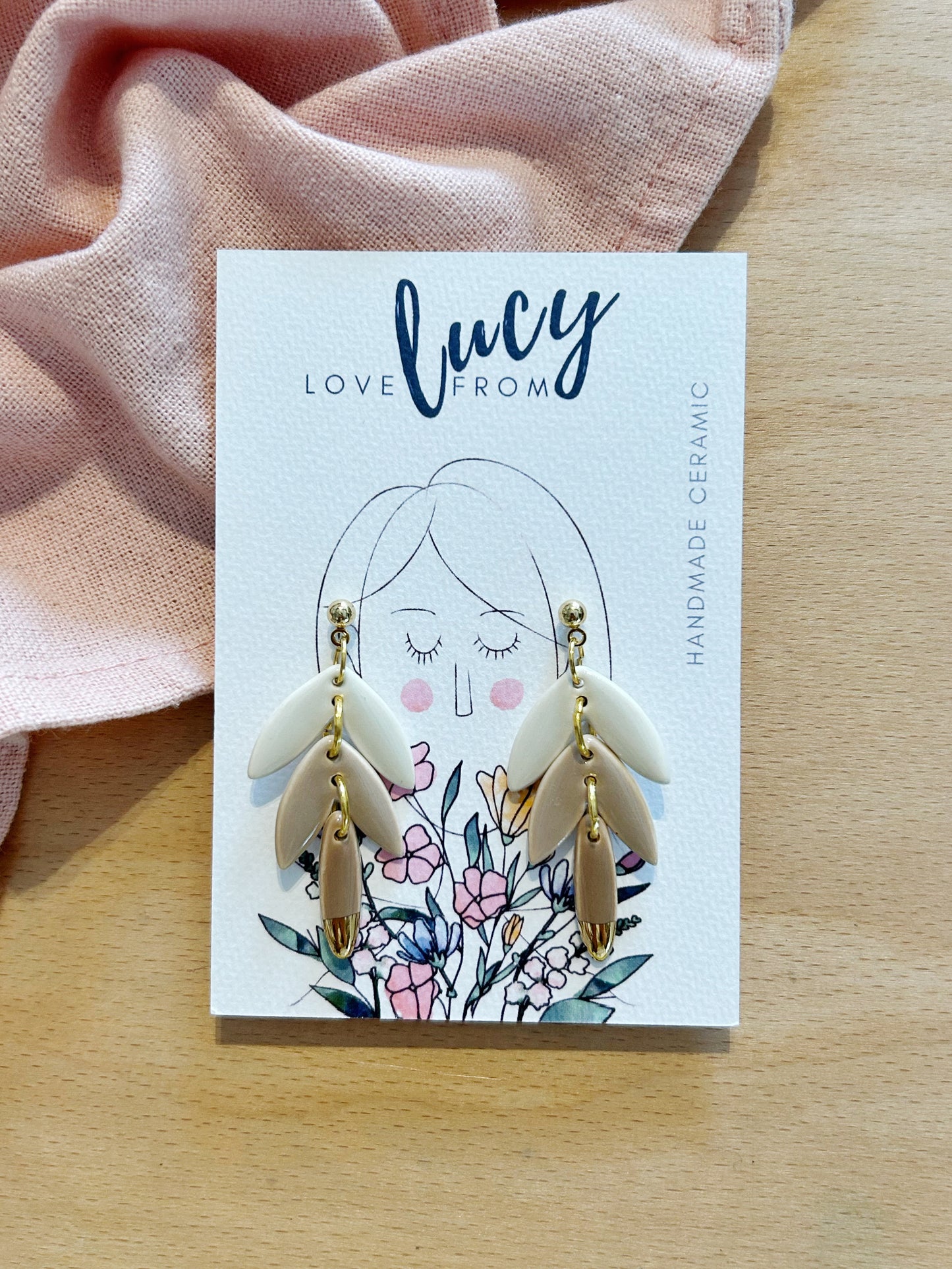 Petal Dangle Earrings