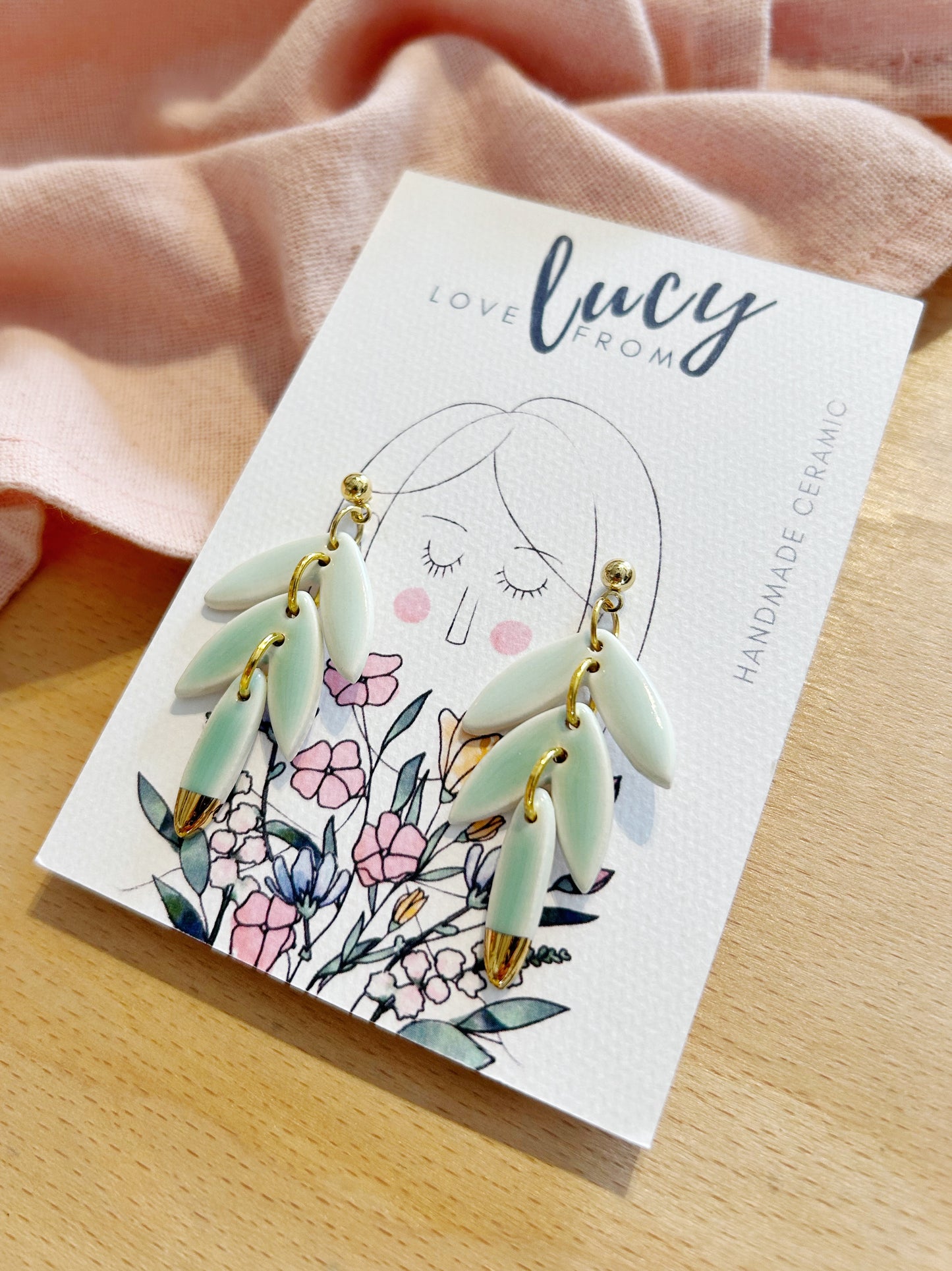 Petal Dangle Earrings