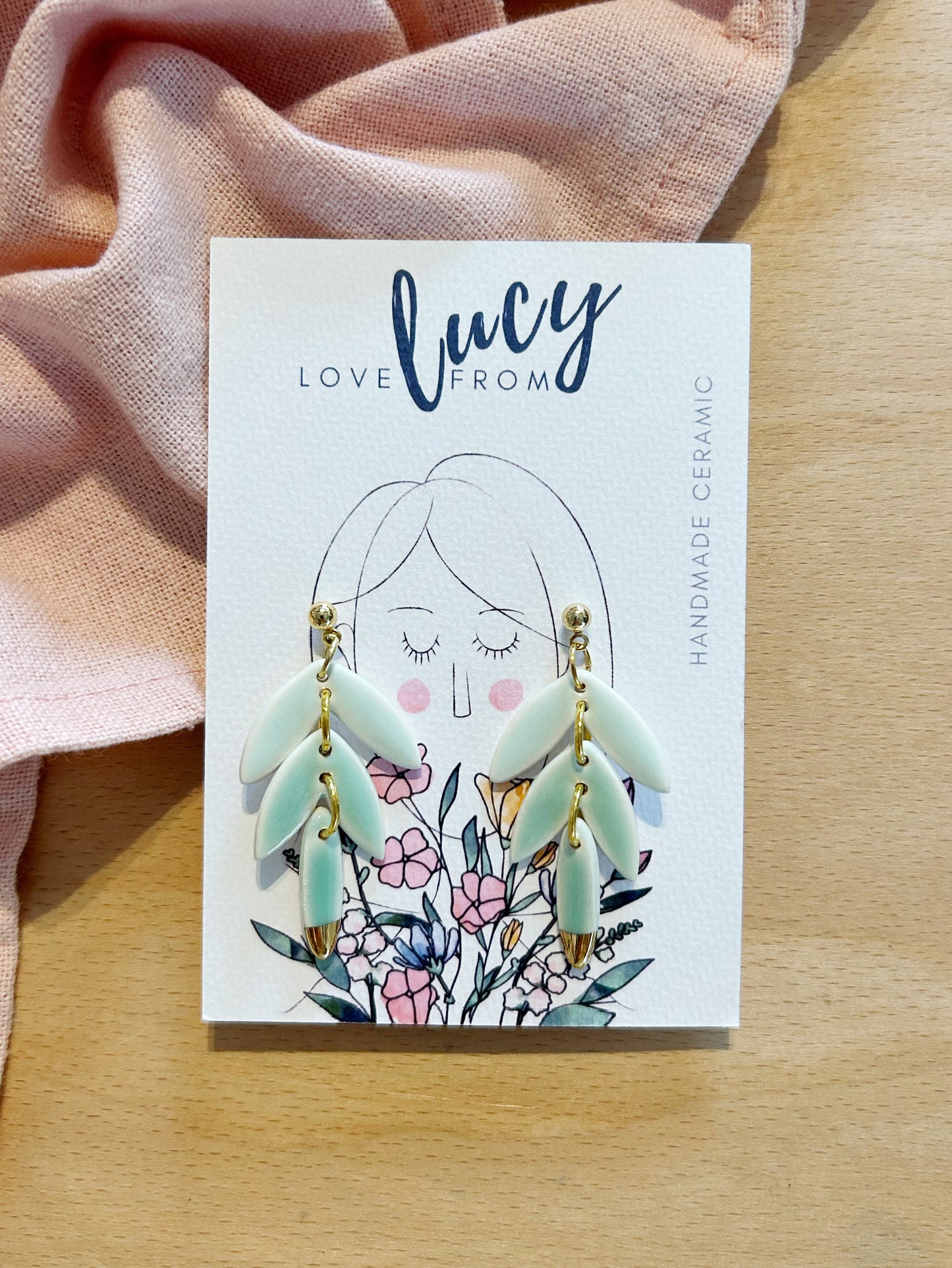 Petal Dangle Earrings