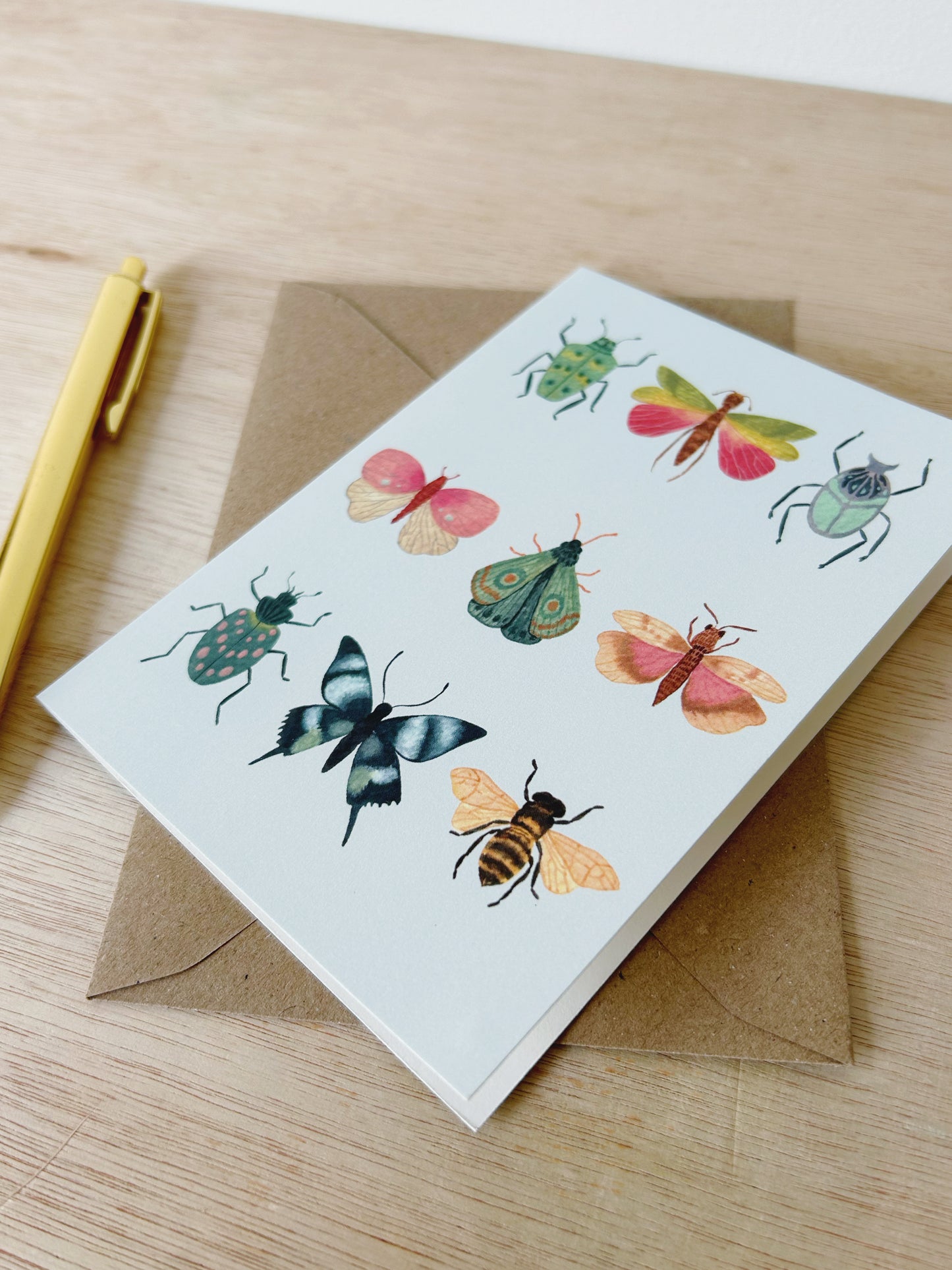 Bug Collection Card