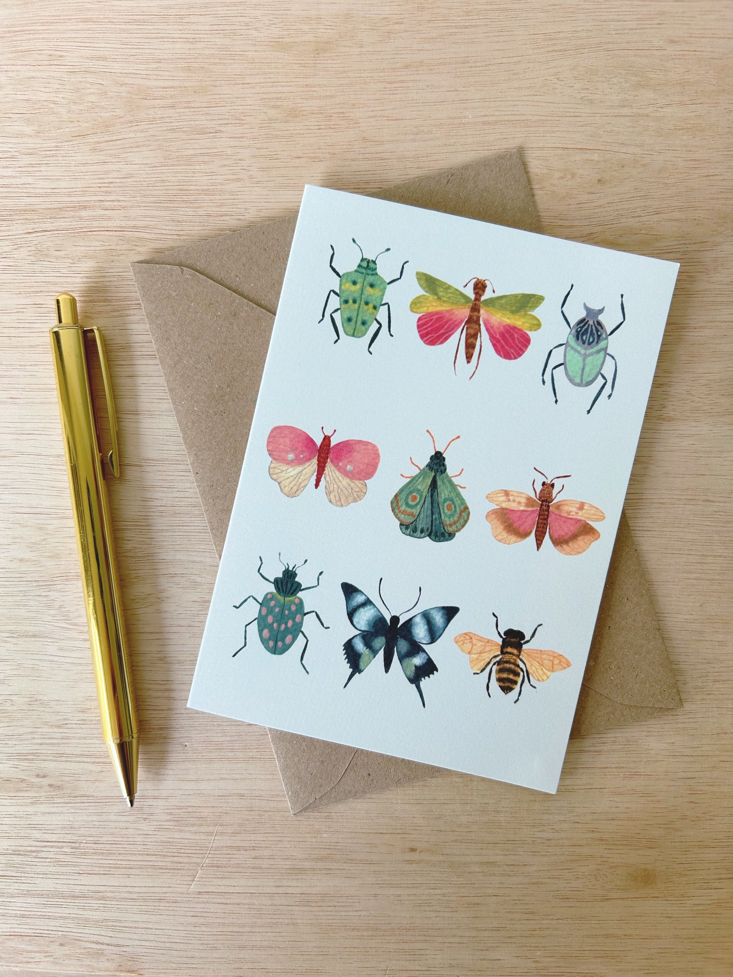 Bug Collection Card