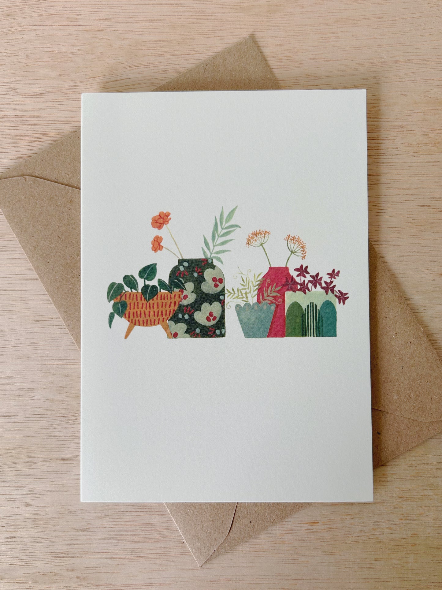 Plants in Green Card