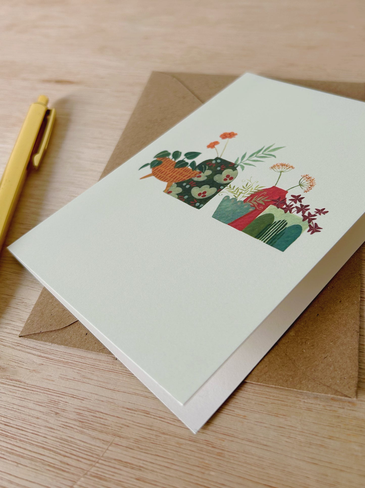 Plants in Green Card