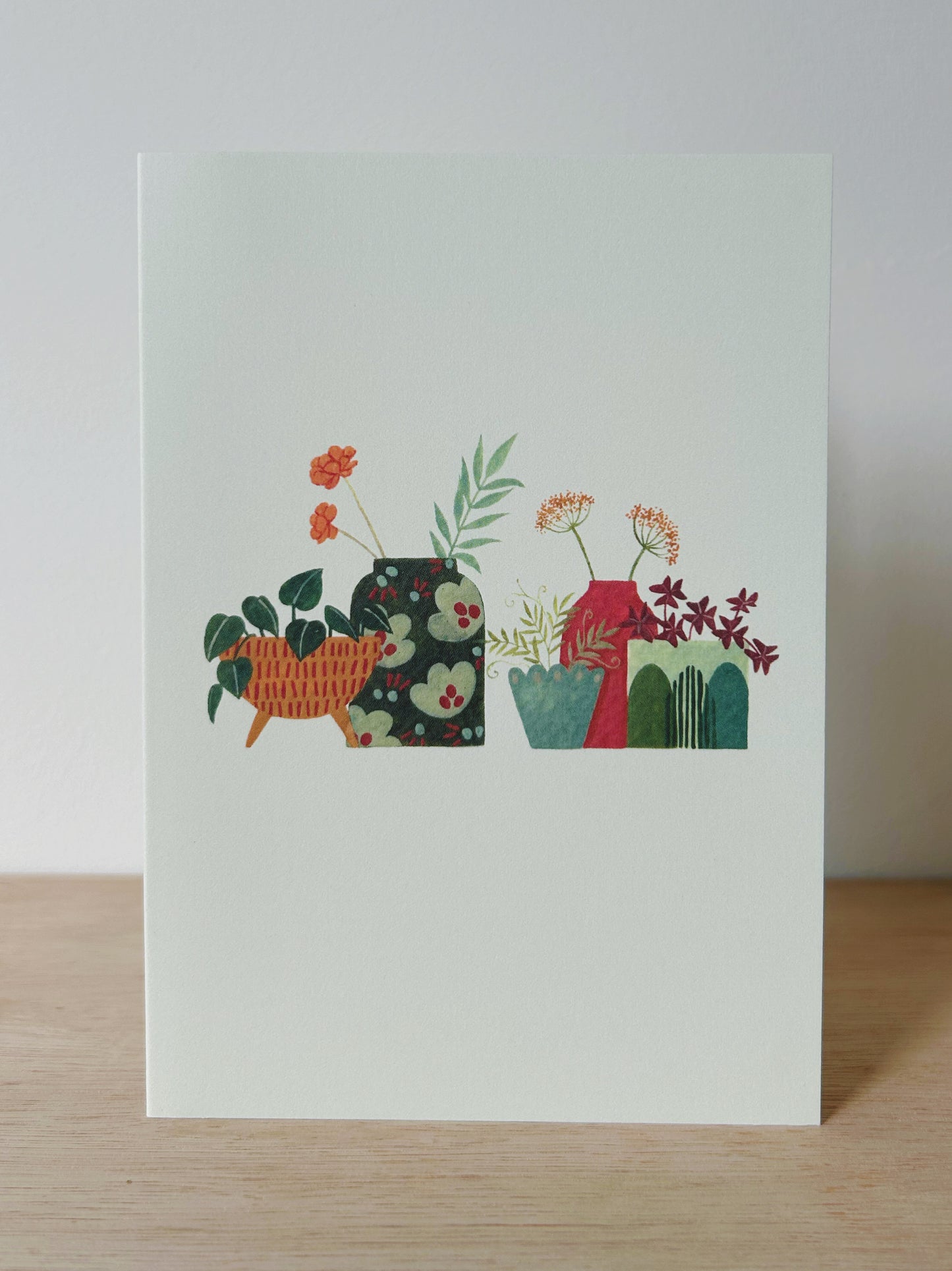 Plants in Green Card