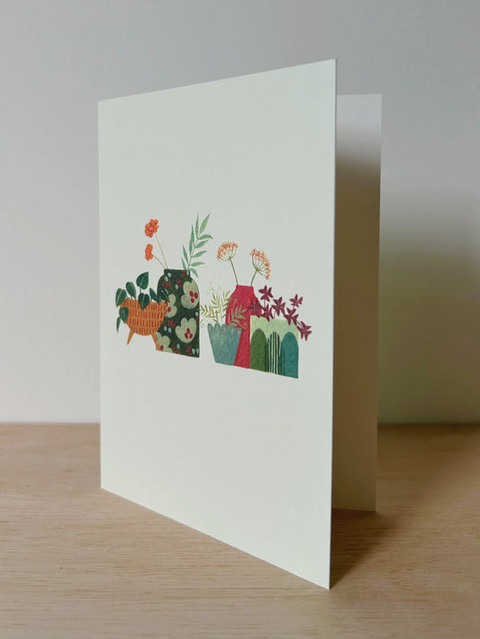 Plants in Green Card