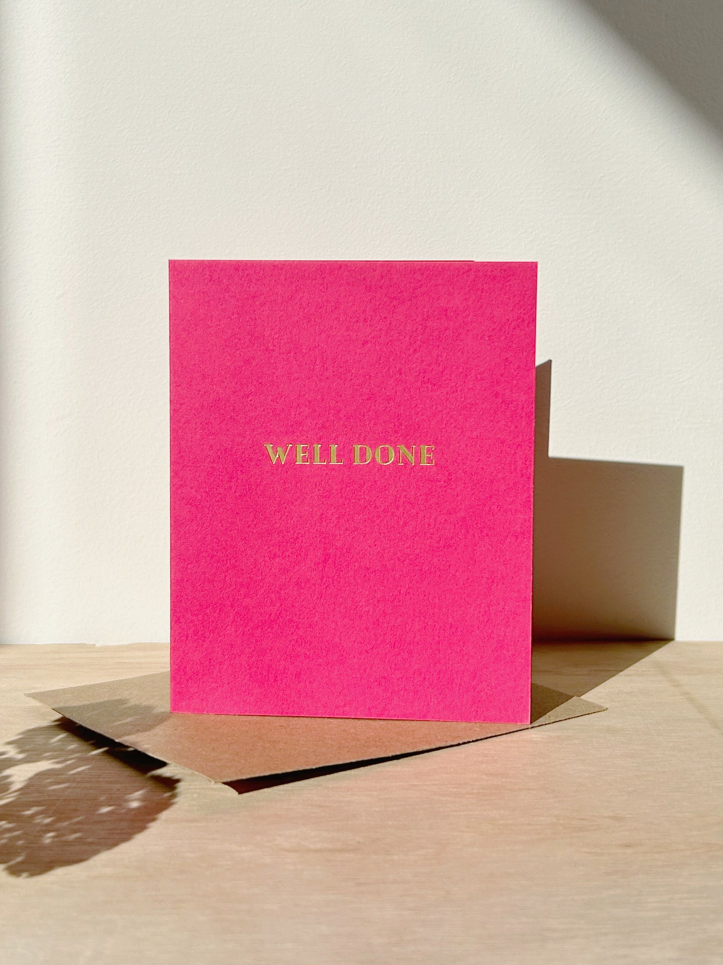Well Done Mini Card