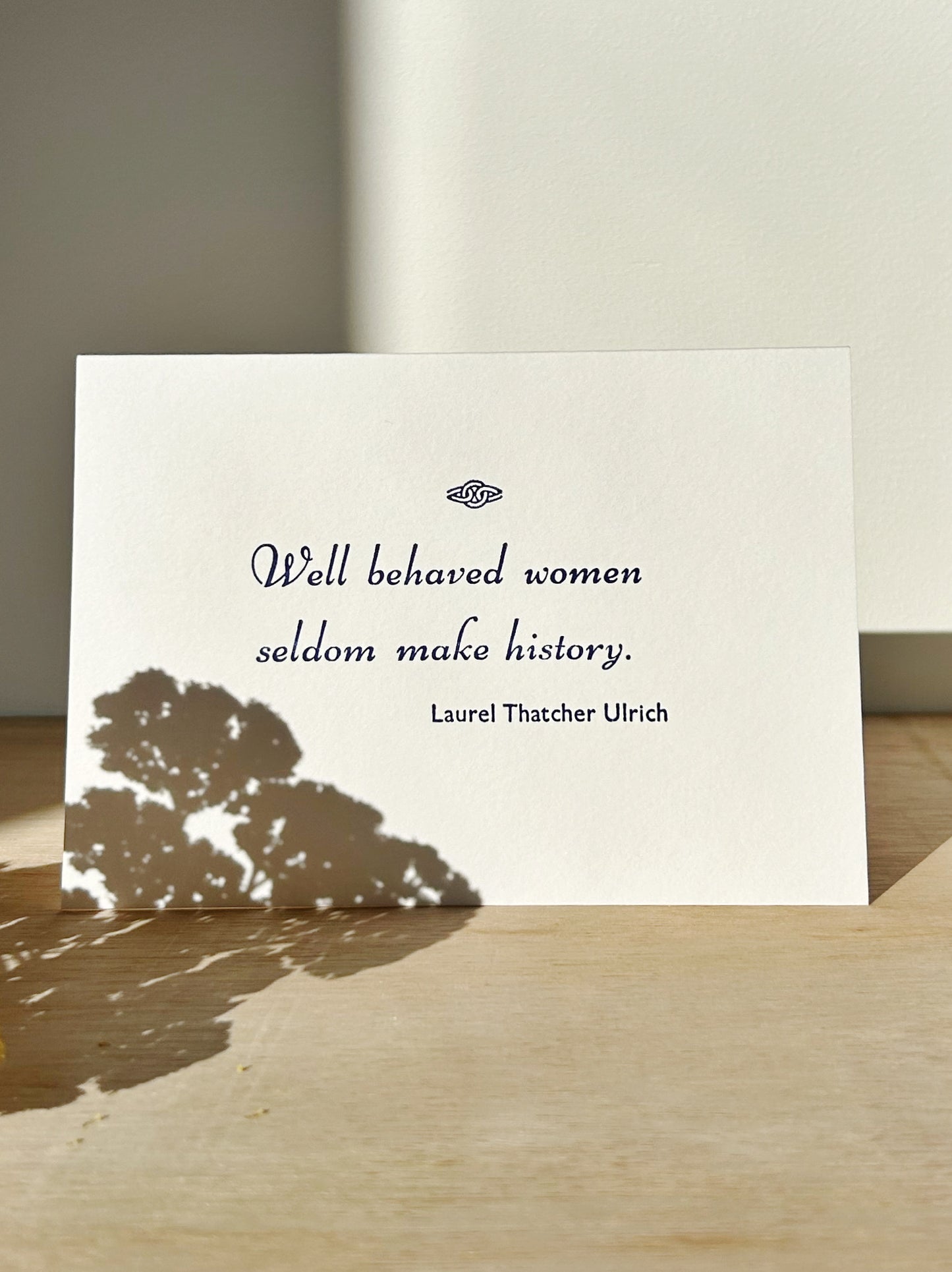 "Well Behaved Women.." Card