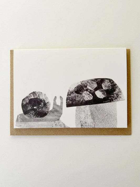 Snail & Toadstool Card