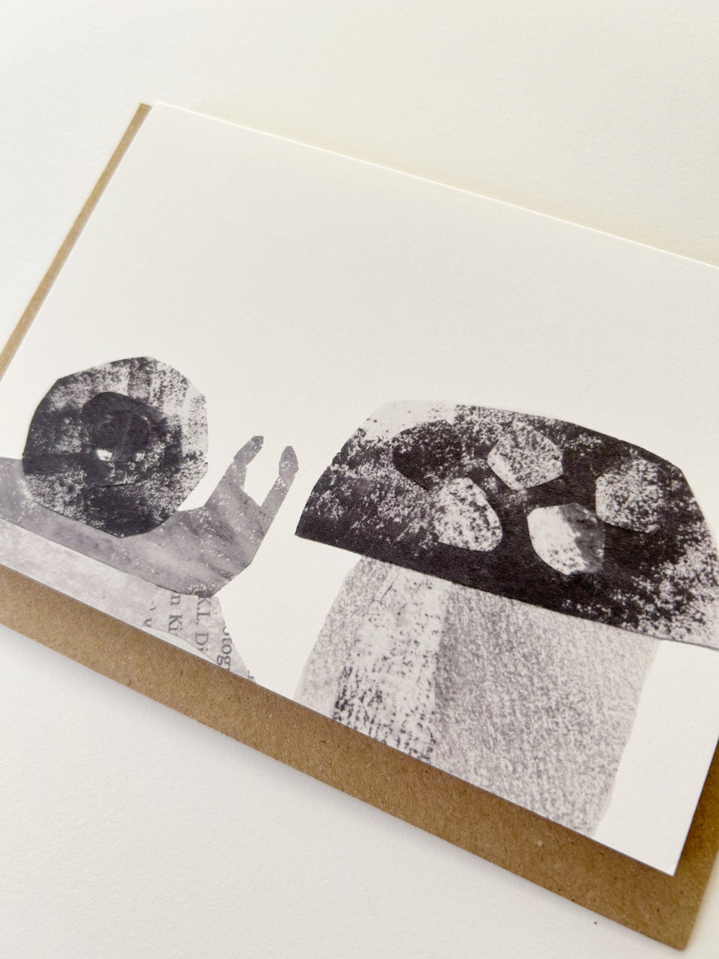 Snail & Toadstool Card