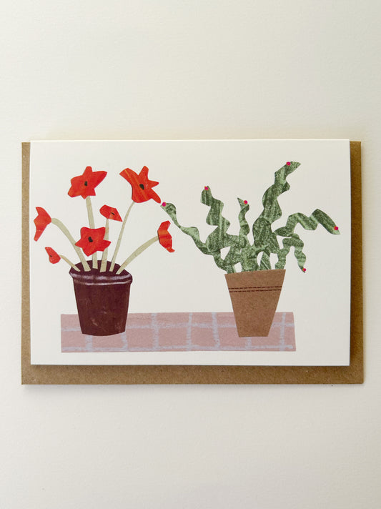 Flower Pots Card