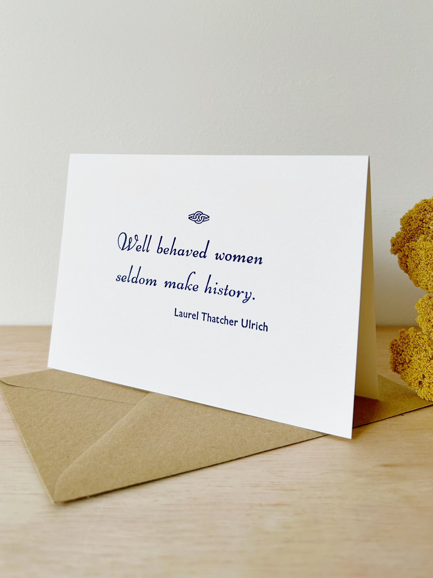 "Well Behaved Women.." Card