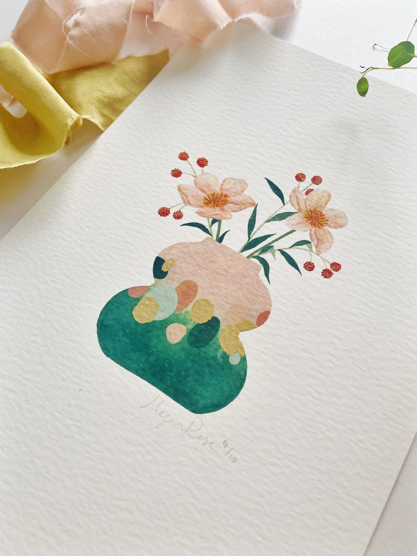 Oriental Bloom Giclée Print