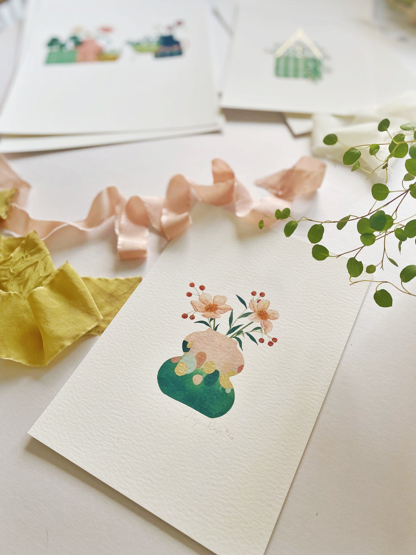 Oriental Bloom Giclée Print