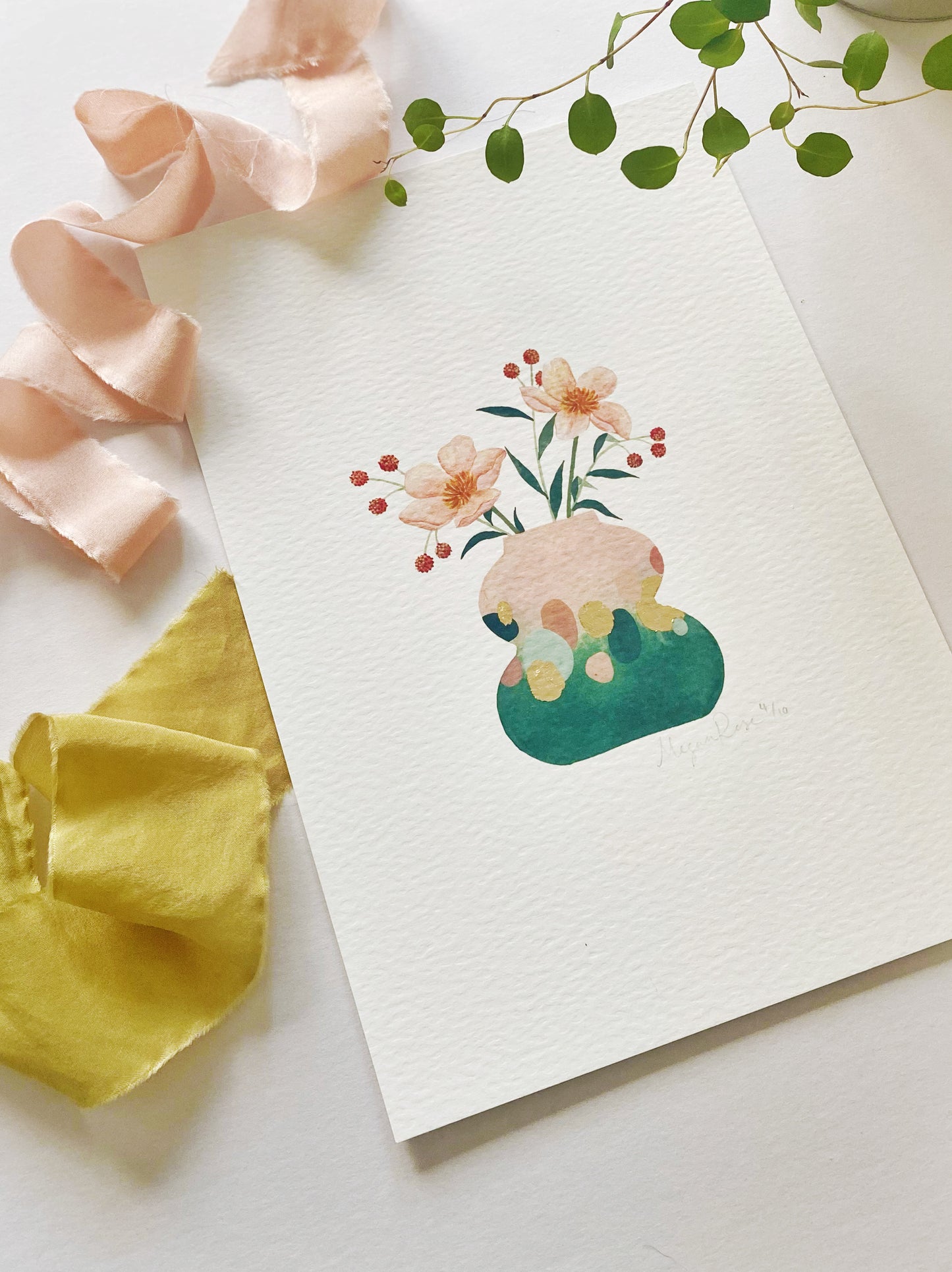 Oriental Bloom Giclée Print