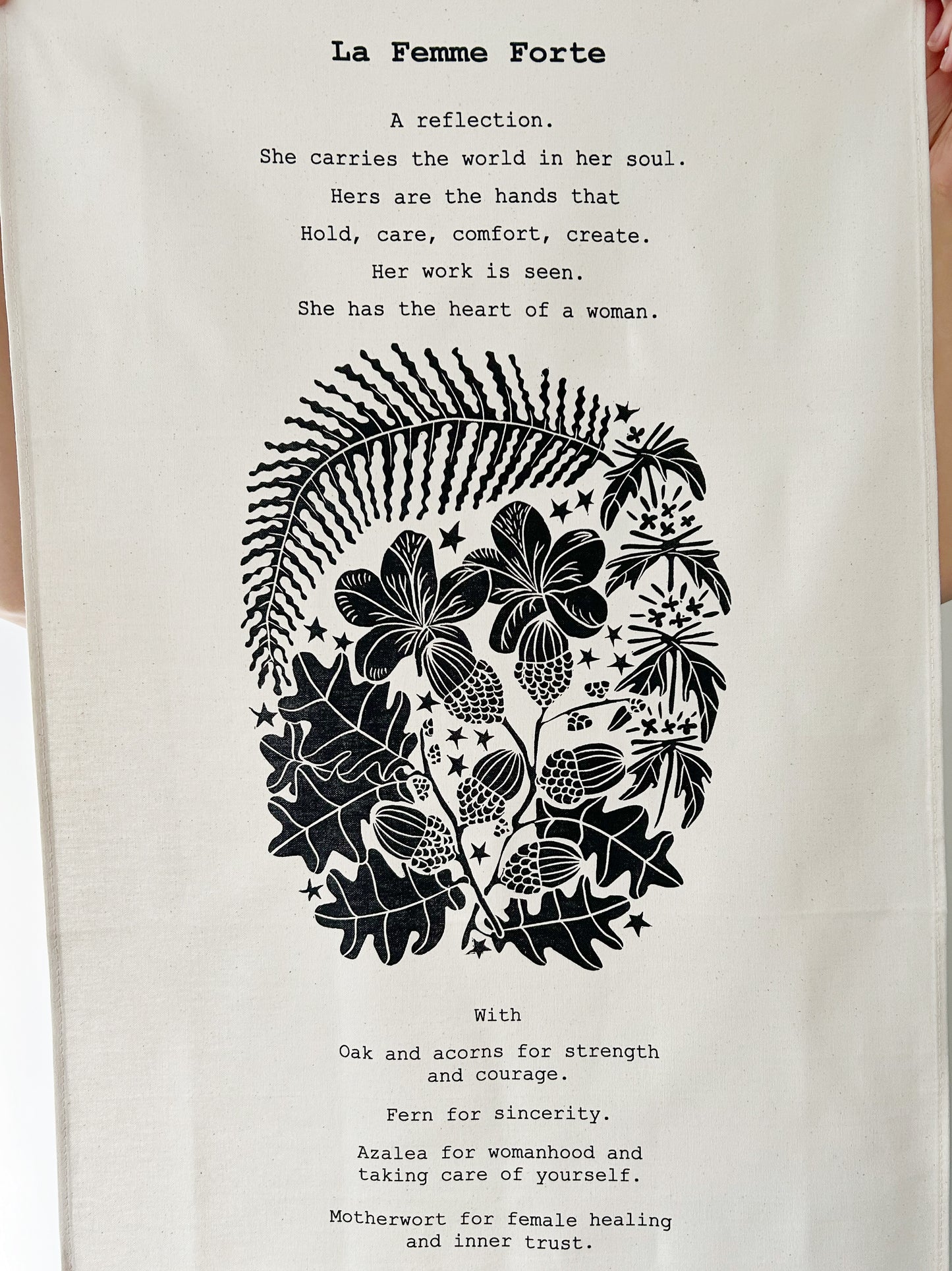 ‘La Femme Forte’ Tea Towel