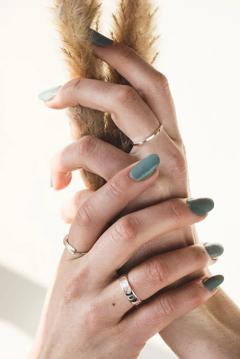 Sterling Silver Bridge Bar Ring