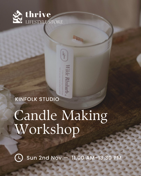 Candle Making Workshop - Sunday 2nd November 11.00 - 13.30